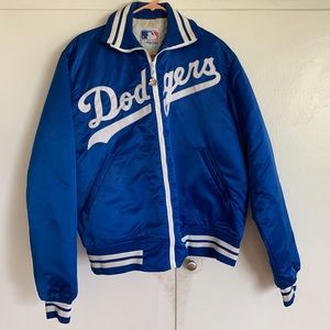Vintage Authentic Dodgers Satin Starter Jacket